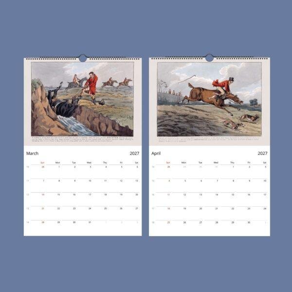 Henry Thomas Alken Wall Calendar