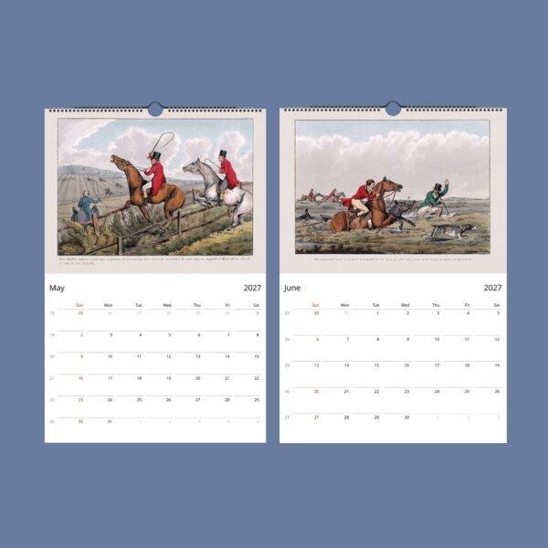 Henry Thomas Alken Wall Calendar