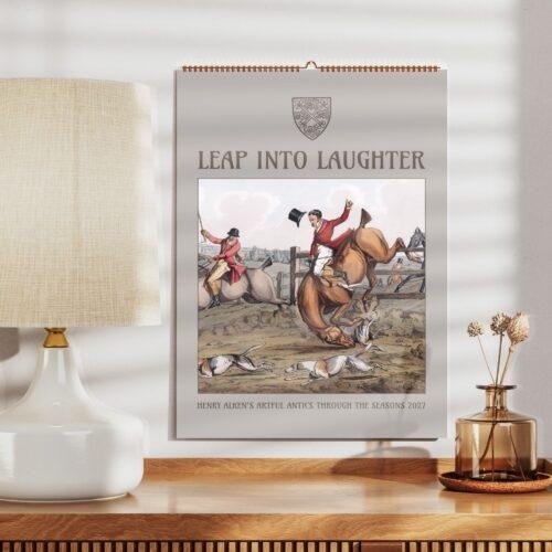 Henry Thomas Alken Wall Calendar – English Artist, Equestrian Decor, Horse Racing, Semi-Glossy Paper