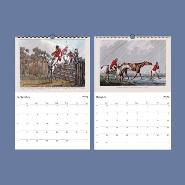 Henry Thomas Alken Wall Calendar