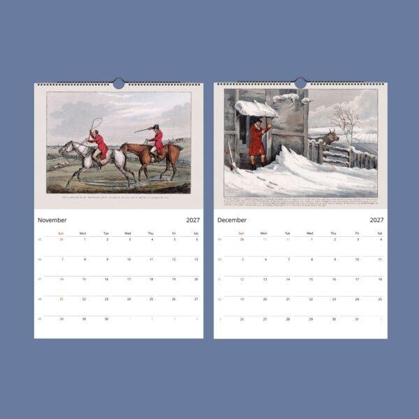 Henry Thomas Alken Wall Calendar
