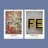 Letterpress Calendar - Retro Typography, Artistic Lettering, Gift For Artists, Semi-Glossy Paper