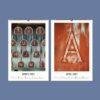 Letterpress Calendar - Retro Typography, Artistic Lettering, Gift For Artists, Semi-Glossy Paper