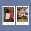 Letterpress Calendar - Retro Typography, Artistic Lettering, Gift For Artists, Semi-Glossy Paper