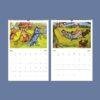 Louis Wain Cats Wall Calendar - English Artist, Vintage Feline Art, Semi-Glossy Paper