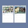 Louis Wain Cats Wall Calendar - English Artist, Vintage Feline Art, Semi-Glossy Paper