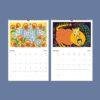 Maria Prymachenko Wall Calendar – Ukraine Artist, Primitive Painting, Semi-Glossy Paper