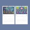 Maria Prymachenko Wall Calendar – Ukraine Artist, Primitive Painting, Semi-Glossy Paper
