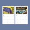 Maria Prymachenko Wall Calendar – Ukraine Artist, Primitive Painting, Semi-Glossy Paper