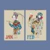 Peking Opera Wall Calendar