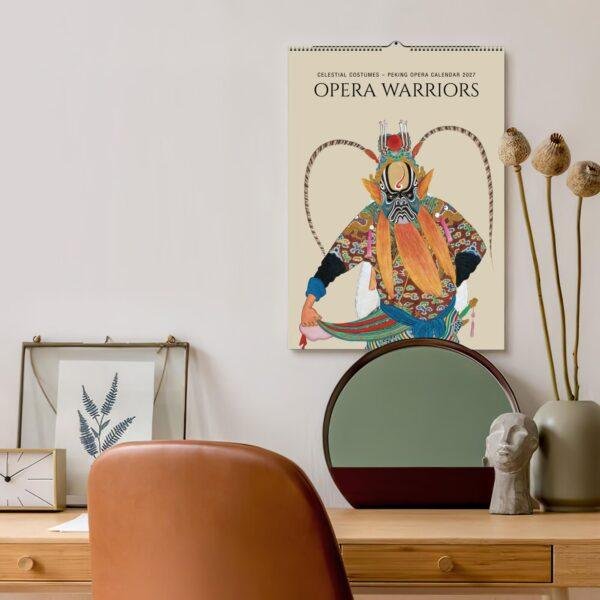 Peking Opera Wall Calendar