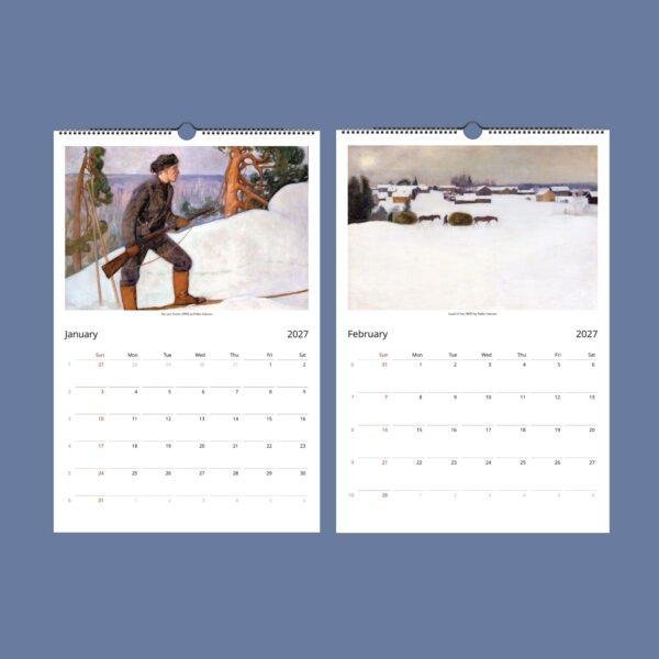 Pekka Halonen Wall Calendar