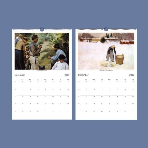 Pekka Halonen Wall Calendar
