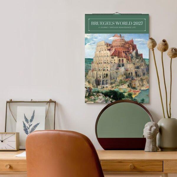 Pieter Bruegel's World Wall Calendar - 16th Century, Renaissance Art, Semi-Glossy Paper