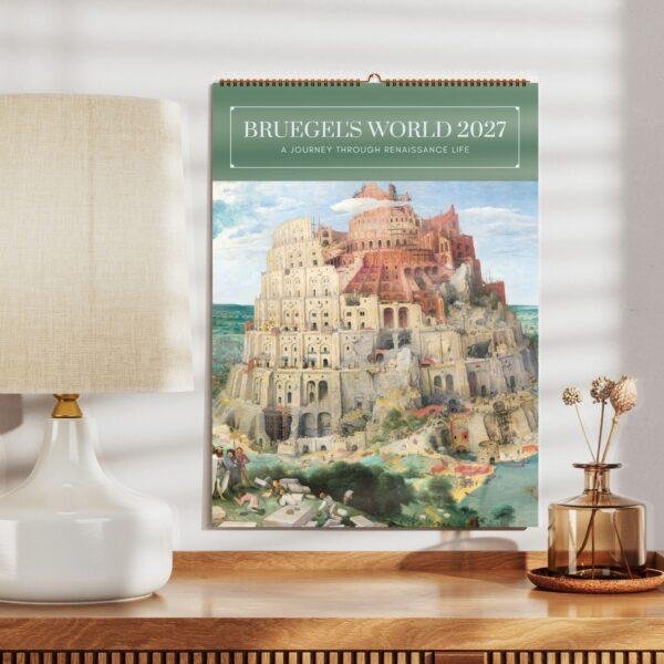 Pieter Bruegel's World Wall Calendar - 16th Century, Renaissance Art, Semi-Glossy Paper