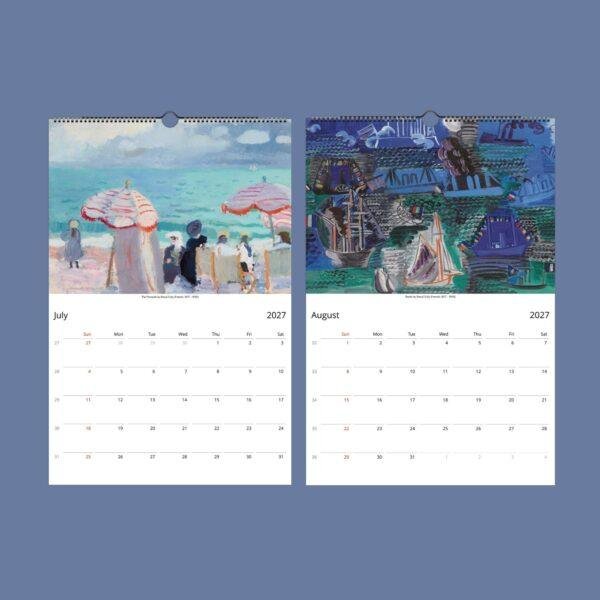 Raoul Dufy Wall Calendar – French Artist,  Art Of Fauvism, Decorative Style, Semi-Glossy Paper