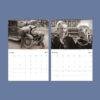 Russell Lee Art Calendar – US Doc Photographer, Street Photography, Semi-Glossy Paper