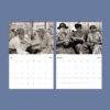 Russell Lee Art Calendar – US Doc Photographer, Street Photography, Semi-Glossy Paper