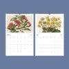 Sarah Featon Wall Calendar – Botanical Artist, New Zealand Flora, Maori Culture, Semi-Glossy Paper