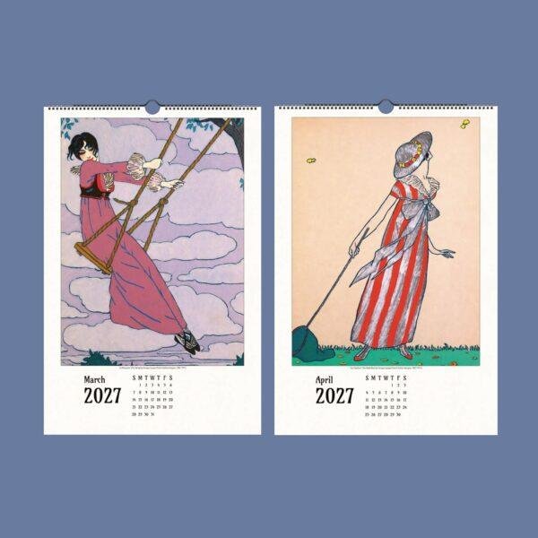 Georges Lepape Wall Calendar