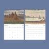Georges Seurat Wall Calendar – French Painter, Pointillism Art, Semi-Glossy Paper