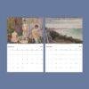 Georges Seurat Wall Calendar – French Painter, Pointillism Art, Semi-Glossy Paper