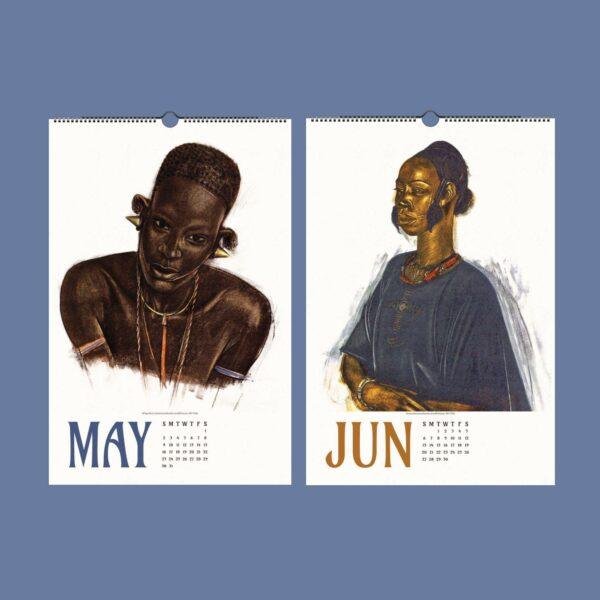 African Tribal Art Calendar