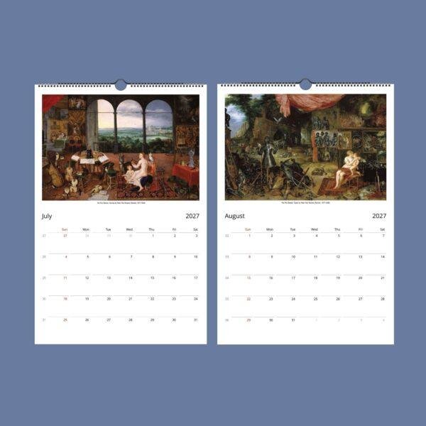 Peter Paul Rubens Wall Calendar