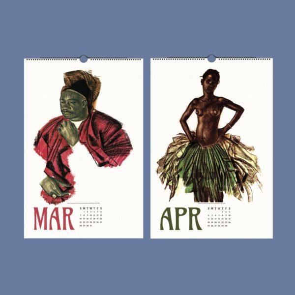 African Tribal Art Calendar