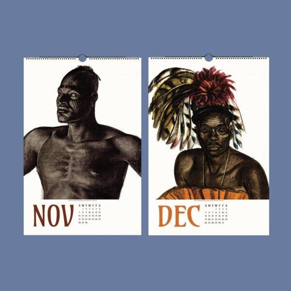 African Tribal Art Calendar