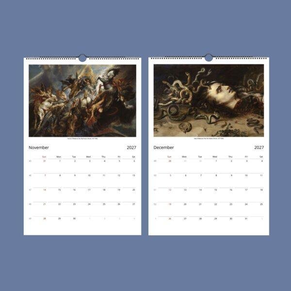 Peter Paul Rubens Wall Calendar