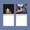Apollo Astronaut Wall Calendar – NASA Moon Mission, Space Exploration, Semi‑Glossy Paper