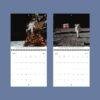 Apollo Astronaut Wall Calendar – NASA Moon Mission, Space Exploration, Semi‑Glossy Paper