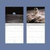 Apollo Astronaut Wall Calendar – NASA Moon Mission, Space Exploration, Semi‑Glossy Paper