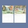 Once Upon a Time Wall Calendar - Floral Legends, Vintage Fairy Tales, Semi-Glossy Paper