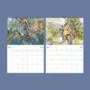 Once Upon a Time Wall Calendar - Floral Legends, Vintage Fairy Tales, Semi-Glossy Paper