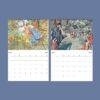 Once Upon a Time Wall Calendar - Floral Legends, Vintage Fairy Tales, Semi-Glossy Paper