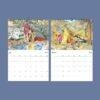 Once Upon a Time Wall Calendar - Floral Legends, Vintage Fairy Tales, Semi-Glossy Paper
