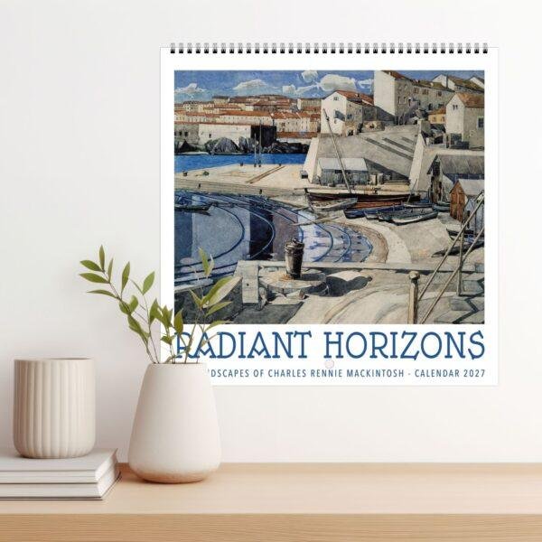 Charles Rennie Mackintosh Wall Calendar - Scottish Artist, Art Nouveau Style, Semi-Gloss Paper