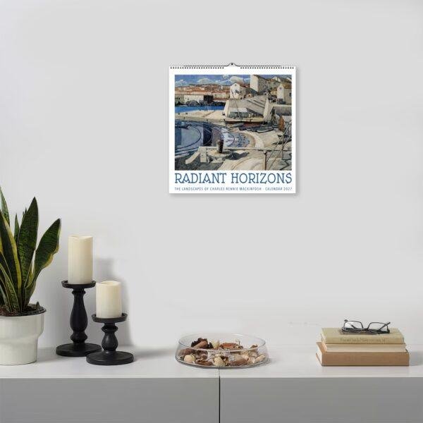 Charles Rennie Mackintosh Wall Calendar - Scottish Artist, Art Nouveau Style, Semi-Gloss Paper