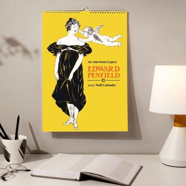 Edward Penfield Wall Calendar – American Artist, Vintage Advertising, Semi-Glossy Paper