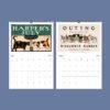 Edward Penfield Wall Calendar – American Artist, Vintage Advertising, Semi-Glossy Paper