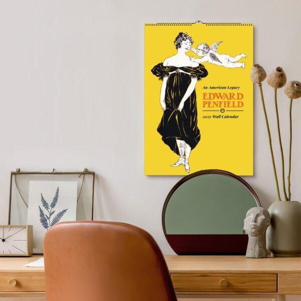 Edward Penfield Wall Calendar – American Artist, Vintage Advertising, Semi-Glossy Paper
