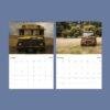 Forgotten Steel – Classic Cars Wall Calendar - Abandon Cars, Car Photography, Semi-Glossy Paper