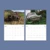 Forgotten Steel – Classic Cars Wall Calendar - Abandon Cars, Car Photography, Semi-Glossy Paper