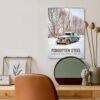 Forgotten Steel – Classic Cars Wall Calendar - Abandon Cars, Car Photography, Semi-Glossy Paper