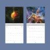Galaxy Wall Calendar – NASA Hubble Webb, Space Lovers Gift, Semi-Gloss Silk Paper