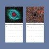 Galaxy Wall Calendar – NASA Hubble Webb, Space Lovers Gift, Semi-Gloss Silk Paper
