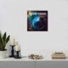 Galaxy Wall Calendar – NASA Hubble Webb, Space Lovers Gift, Semi-Gloss Silk Paper