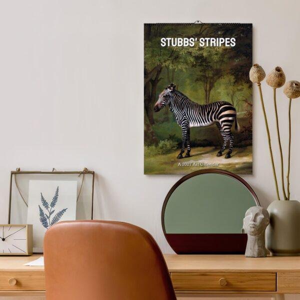 George Stubbs Wall Calendar – British Animal Art, Horse Painting, Semi-Glossy Paper